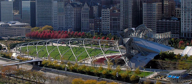 Jay Pritzker Pavilion Detailed Seating Chart